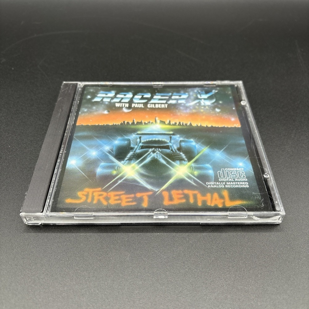 Racer X - Street Lethal CD 1988 Shrapnel Mr. Big 80s Metal Original OOP RARE